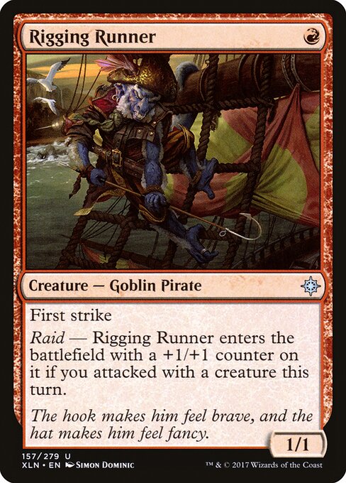 Rigging Runner - Ixalan Magic card