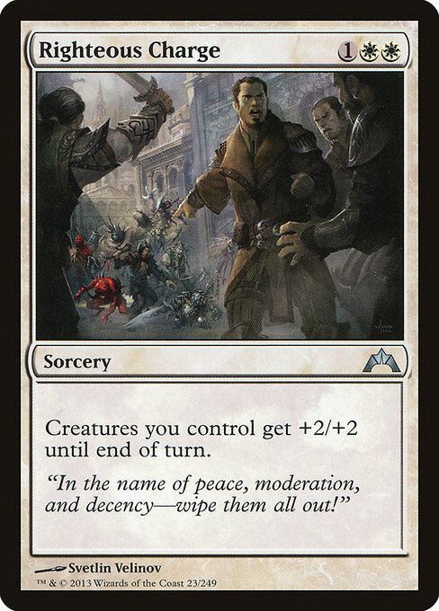 Righteous Charge - Gatecrash Magic card