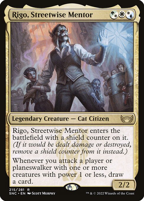 Rigo, Streetwise Mentor - Streets of New Capenna Magic card