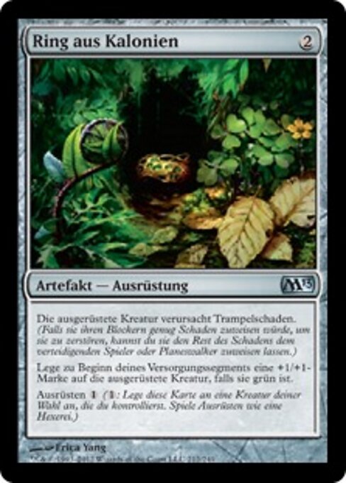 칼로니아의 반지 (Ring of Kalonia) - Magic 2013 (#212) - Illustrated by Erica Yang - Magic: The Gathering Card