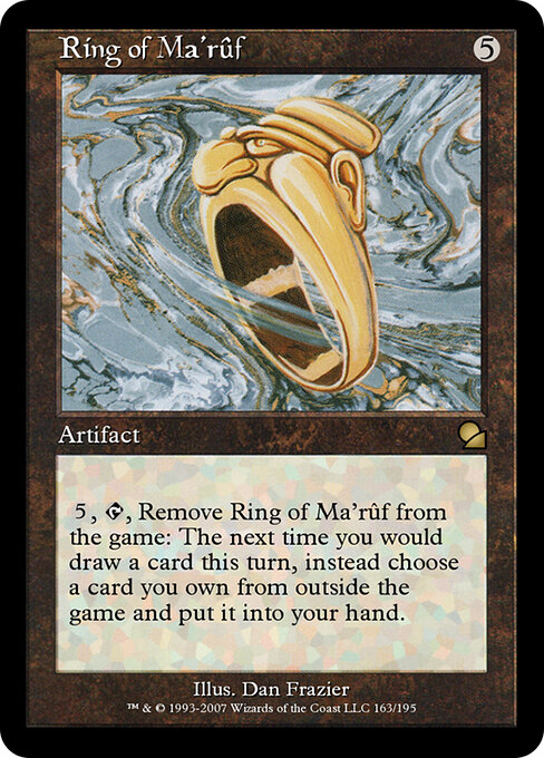 Ring of Ma'rûf - Masters Edition Magic card