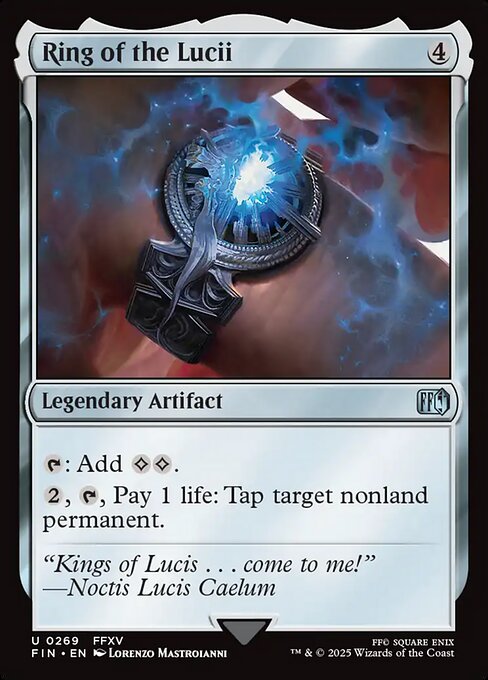 Ring of the Lucii - Final Fantasy Magic card