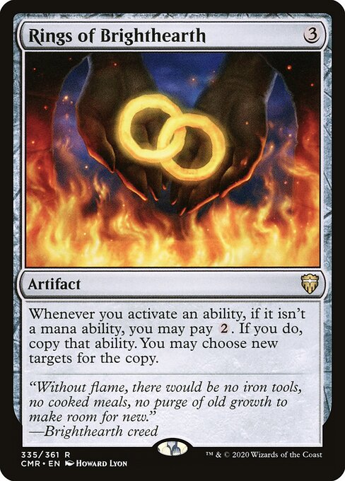 Rings of Brighthearth - Commander Legends Magic card