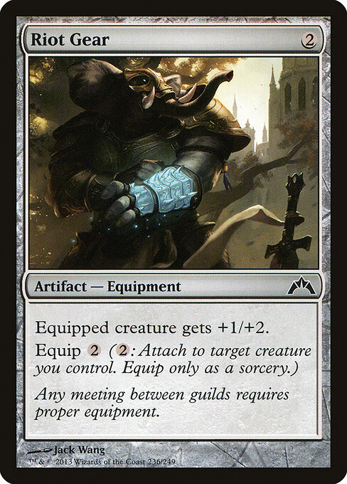 Riot Gear - Gatecrash Magic card