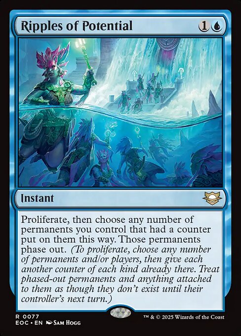 Ripples of Potential - Edge of Eternities Commander Magic card