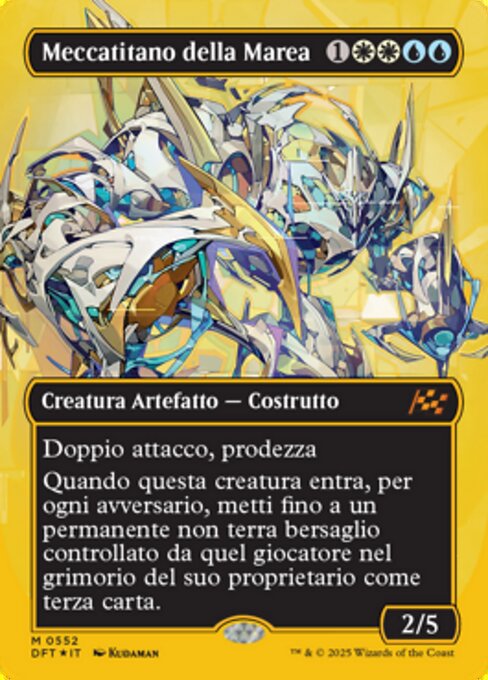 Riptide Gearhulk - Aetherdrift Promos (#219p) - Illustrated by Artur Nakhodkin - Magic: The Gathering Card