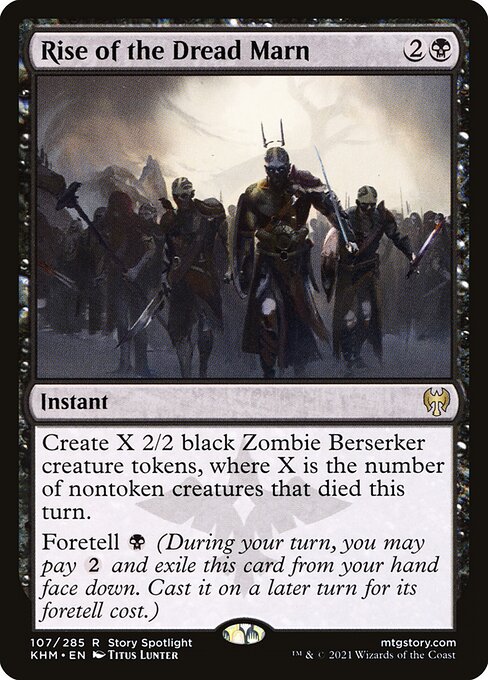 Rise of the Dread Marn - Kaldheim (#107) - Illustrated by Titus Lunter - Magic: The Gathering Card