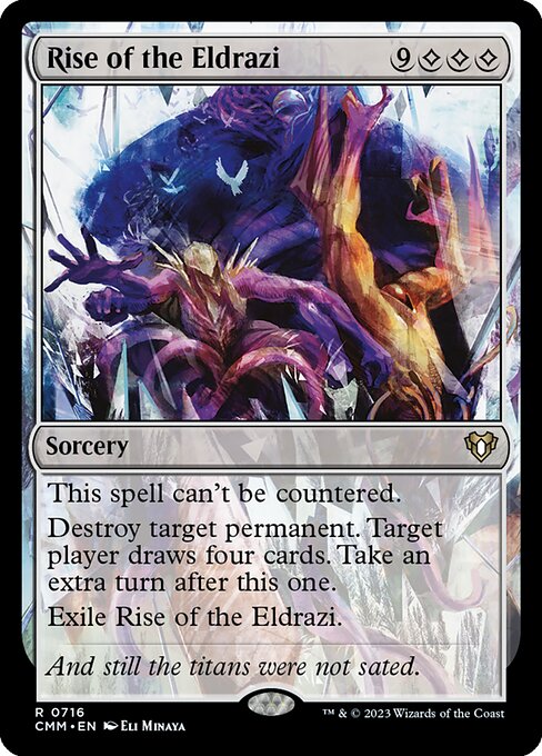 Rise of the Eldrazi - Commander Masters Magic card