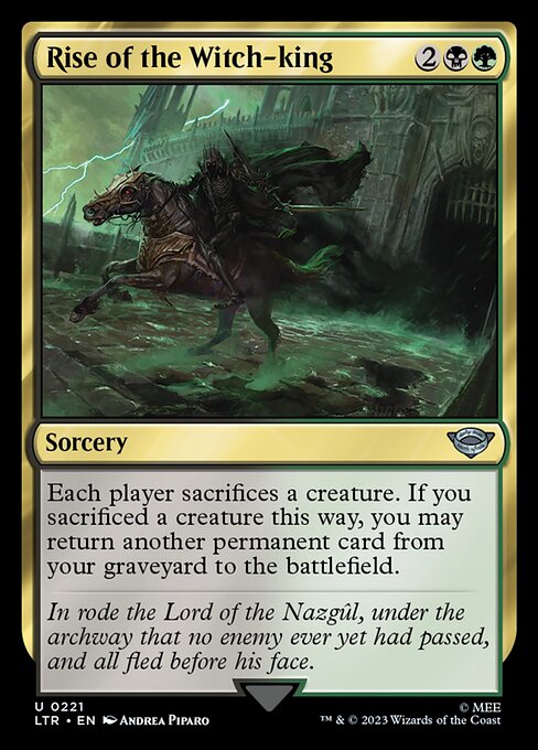 Rise of the Witch-king - The Lord of the Rings: Tales of Middle-earth Magic card