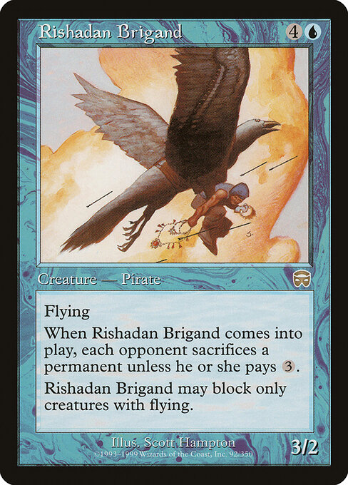 Rishadan Brigand - Mercadian Masques Magic card