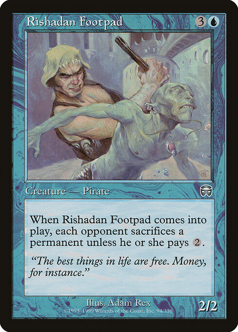Rishadan Footpad - Mercadian Masques Magic card