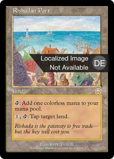 Rishadan Port - Legacy Championship (#2020B) - Illustrated by Chris Seaman - Magic: The Gathering Card