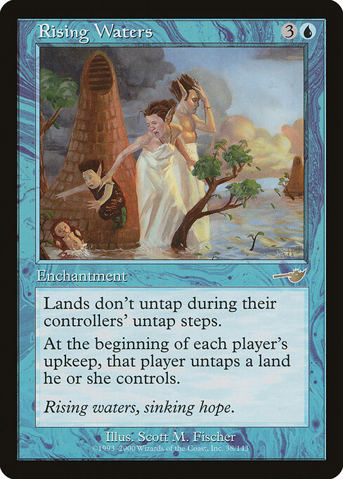 Rising Waters - Nemesis Magic card