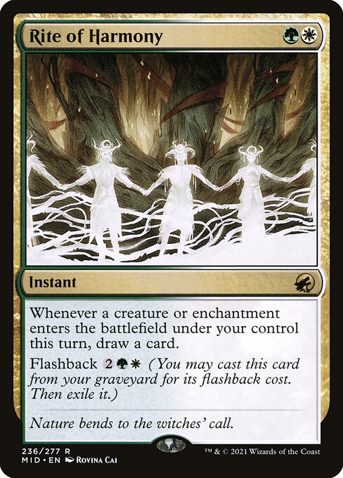 Rite of Harmony - Innistrad: Midnight Hunt Magic card