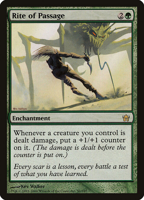 Rite of Passage - Fifth Dawn Magic card