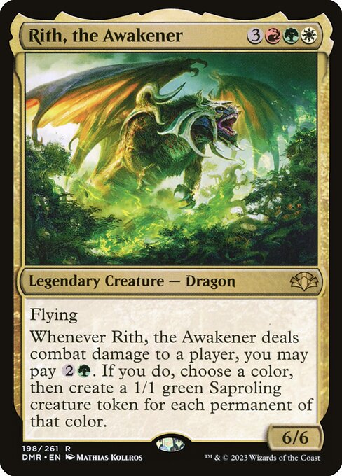 Rith, the Awakener - Dominaria Remastered Magic card