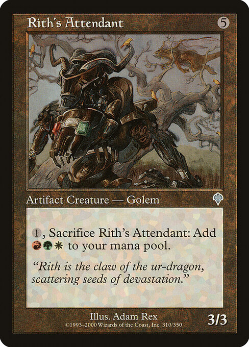 Rith's Attendant - Invasion Magic card