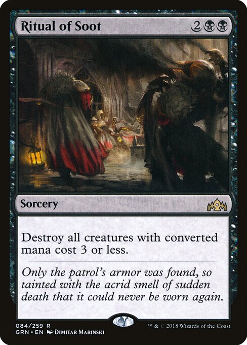 Ritual of Soot - Guilds of Ravnica Magic card