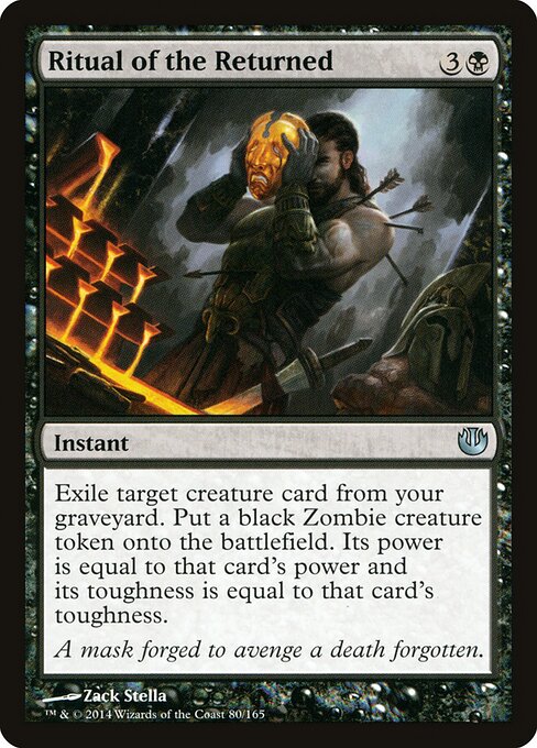 Ritual of the Returned - Journey into Nyx Magic card