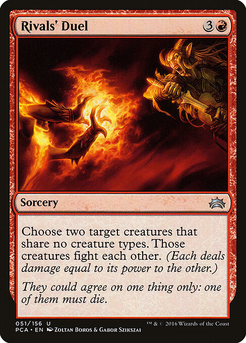 Rivals' Duel - Planechase Anthology Magic card