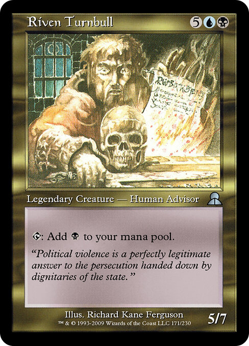 Riven Turnbull - Masters Edition III (#171) - Illustrated by Richard Kane Ferguson - Magic: The Gathering Card