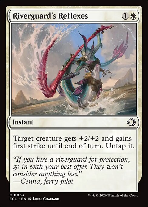 Riverguard's Reflexes - Lorwyn Eclipsed Magic card