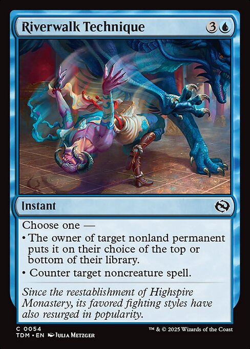 Riverwalk Technique - Tarkir: Dragonstorm Magic card