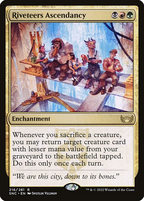 Riveteers Ascendancy - Streets of New Capenna Magic card