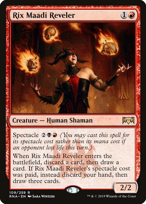Rix Maadi Reveler - Ravnica Allegiance Magic card