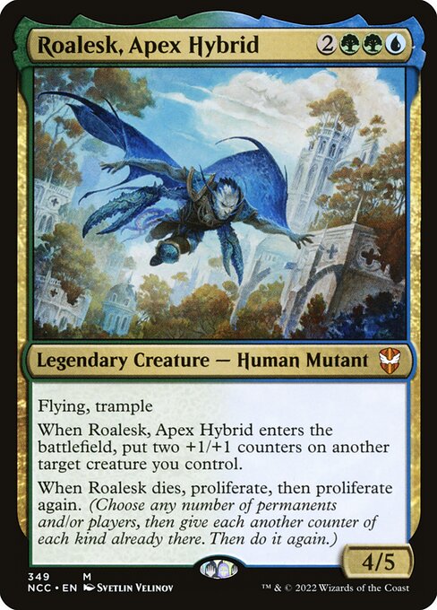 Roalesk, Apex Hybrid - New Capenna Commander Magic card