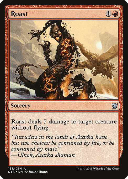 Roast - Dragons of Tarkir Magic card