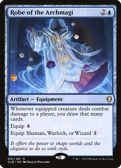 Robe of the Archmagi - Commander Legends: Battle for Baldur's Gate Magic card