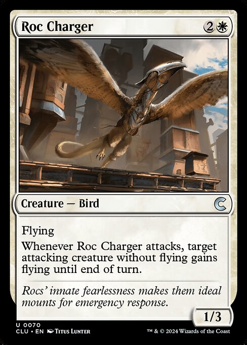 Roc Charger - Ravnica: Clue Edition Magic card