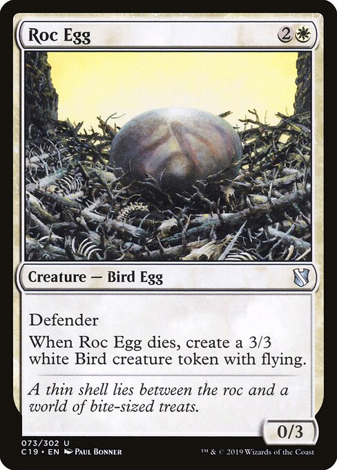 Roc Egg - Commander 2019 Magic card
