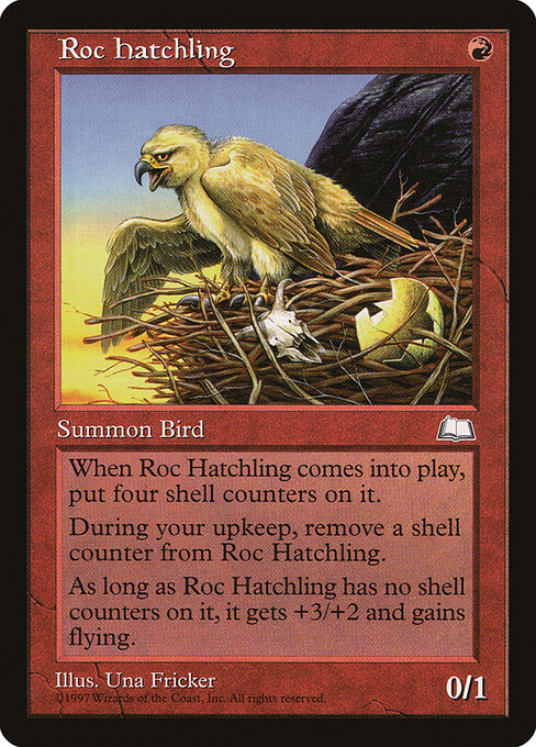 Roc Hatchling - Weatherlight Magic card