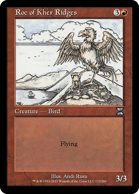 Roc of Kher Ridges - Masters Edition IV Magic card