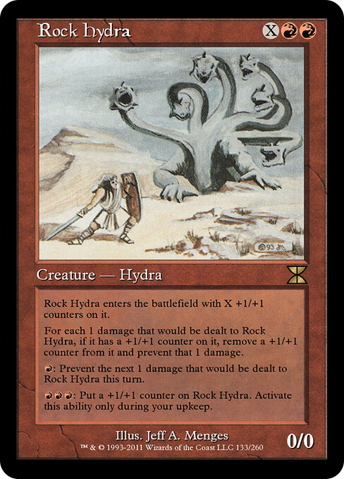 Rock Hydra - Masters Edition IV Magic card