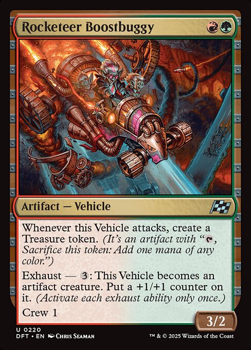 Rocketeer Boostbuggy - Aetherdrift Magic card