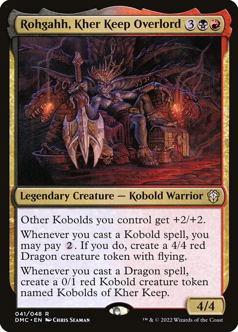 Rohgahh, Kher Keep Overlord - Dominaria United Commander Magic card