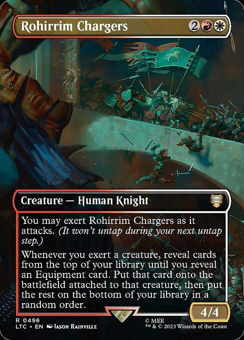 Rohirrim Chargers - Tales of Middle-earth Commander Magic card