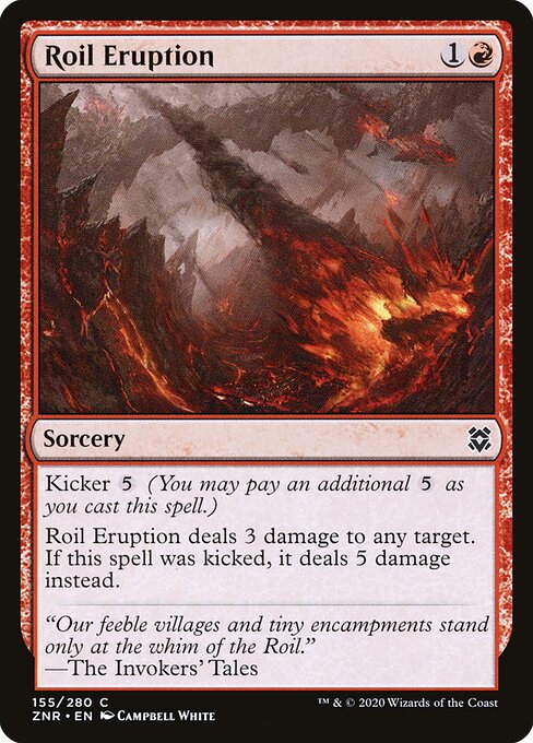 Roil Eruption - Zendikar Rising Magic card
