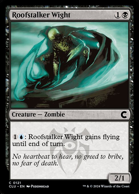 Roofstalker Wight - Ravnica: Clue Edition Magic card