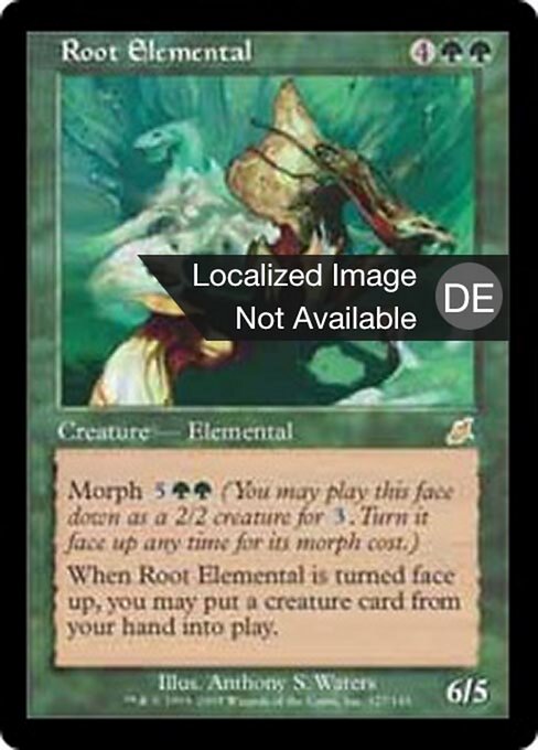 Root Elemental - Scourge (#127) - Illustrated by Anthony S. Waters - Magic: The Gathering Card