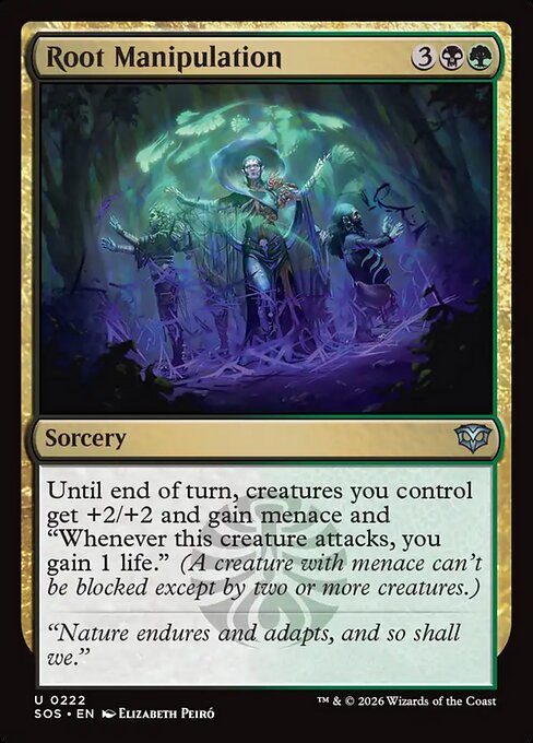 Root Manipulation - Secrets of Strixhaven Magic card