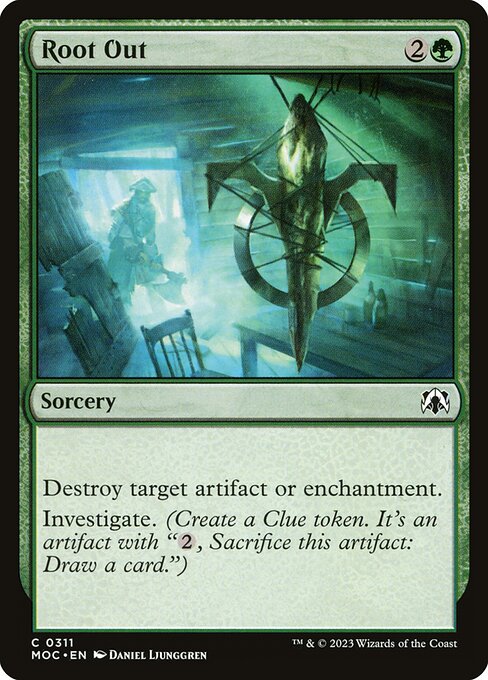 Root Out - March of the Machine Commander Magic card