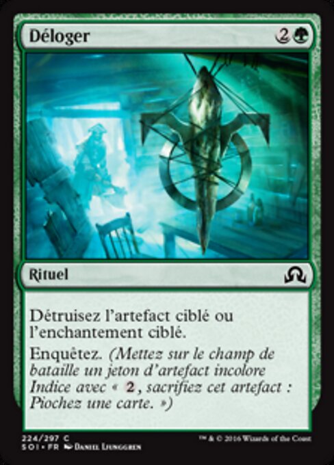 Root Out - The List (#SOI-224) - Illustrated by Daniel Ljunggren - Magic: The Gathering Card