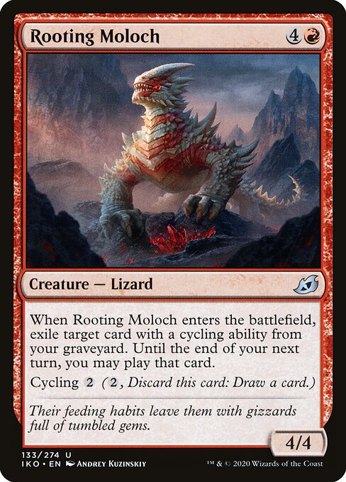 Rooting Moloch - Ikoria: Lair of Behemoths Magic card