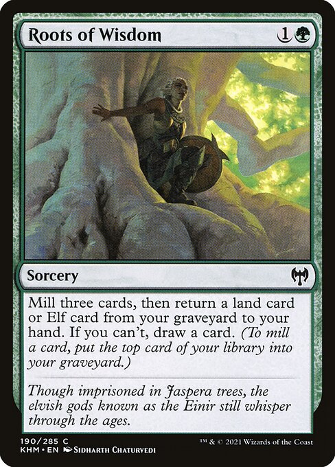 Roots of Wisdom - Kaldheim Magic card