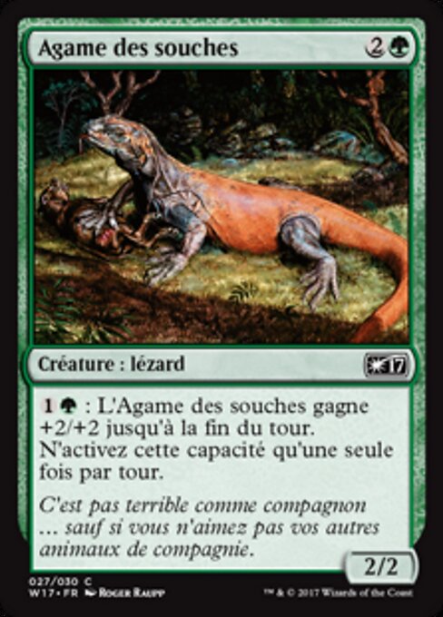 ルートワラ (Rootwalla) - Welcome Deck 2017 (#27) - Illustrated by Roger Raupp - Magic: The Gathering Card