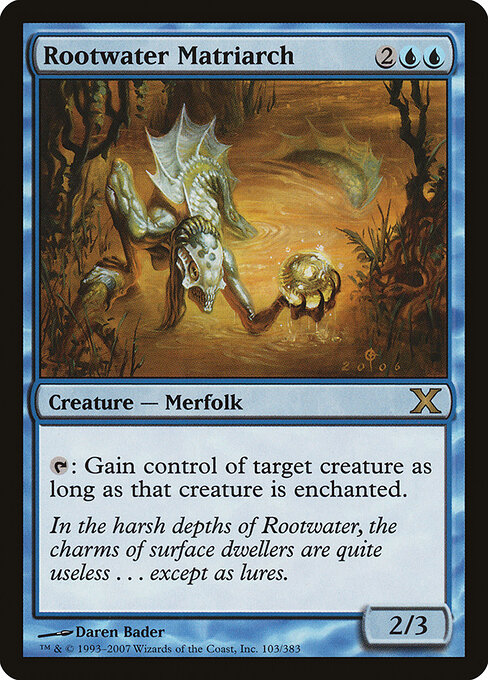Rootwater Matriarch - Tenth Edition Magic card